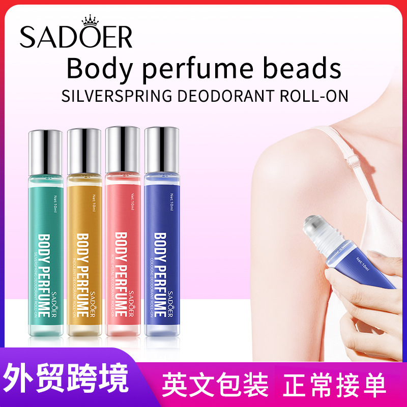 SADOER Body Perfume in Full English, a refreshing and invigorating roll-on fragrance, cross-border export wholesale full figure