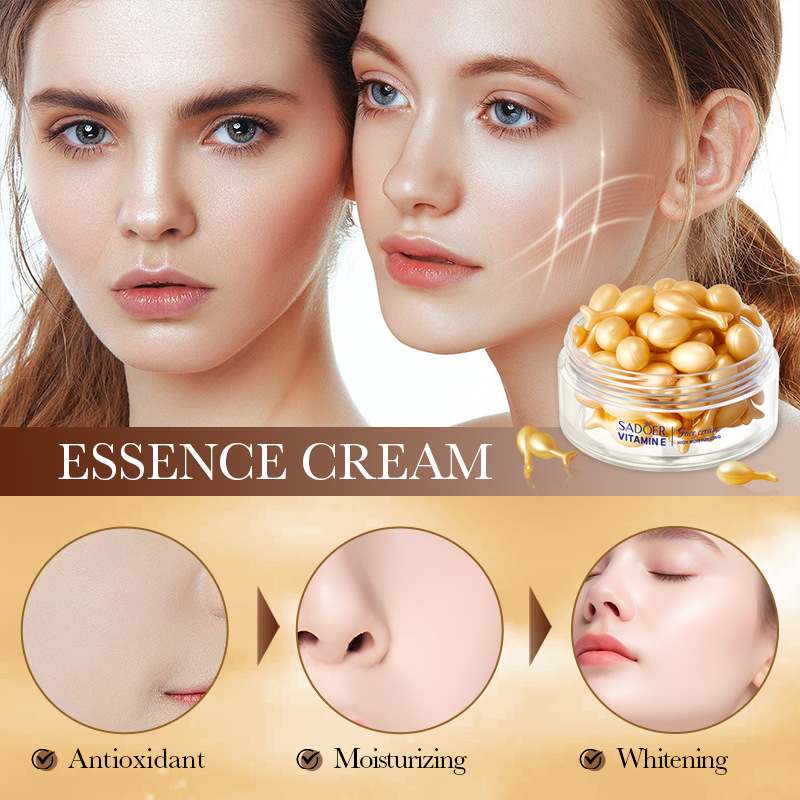 Cross-border export wholesale of SADOER Evening primrose Vitamin E High Moisturizing Essence Cream and Nourishing Face Cream in English Item Picture
