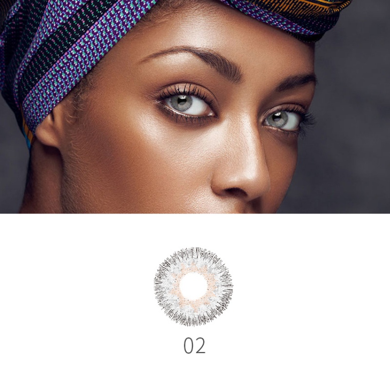 可糖高光美瞳 女彩色隐形眼镜 混血小大直径隐形眼镜产品图