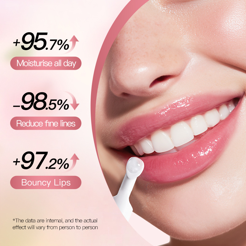 Full English SADOER Polypeptide Anti-Wrinkle and Moisturizing Lip Essence and Lip Balm cross-border export wholesale Specification drawing