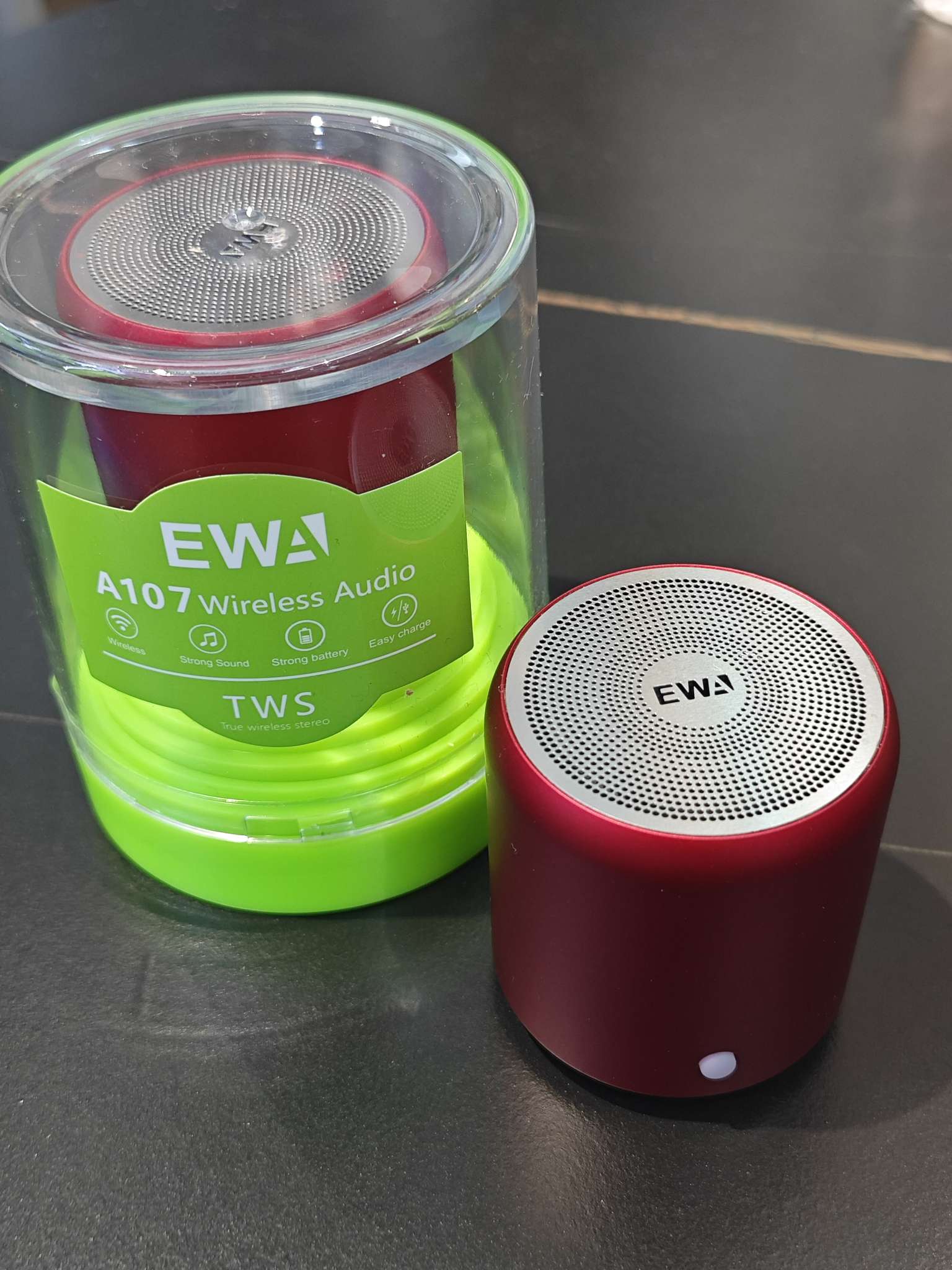 Aima Emma Aima Emma Audio Ewa/ Sound For Love A107 Tws Connected, Waterproof, Splash-Proof, Compact And Exquisite, Small Volume, High Volume Bluetooth Speaker undefined