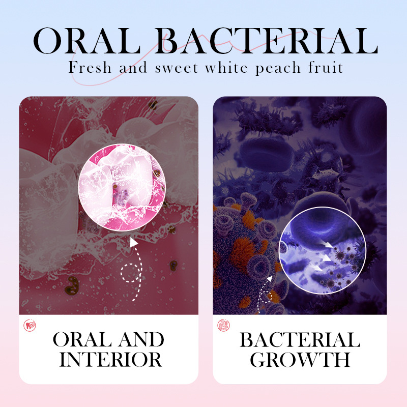 SADOER Peach Freshening Oral Spray for freshening Breath and eliminating Bad Breath, cross-border export wholesale Application Scenario