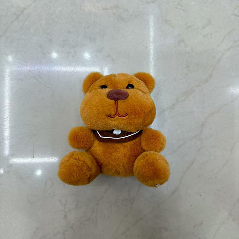 围巾动物系列熊猫青蛙兔子拟人毛绒玩具创意玩偶卡通周边挂件毛绒公仔挂件钥匙扣布偶挂件可爱装饰礼物夹娃娃机厂家直销详情6