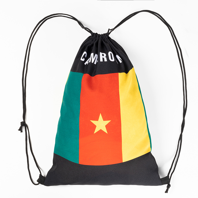 Chuangdong Flag US, Canada and Mexico World Cup football team training shoes, bags for storage, drawstring drawstring backpacks, fan supplies backpacks pic 32