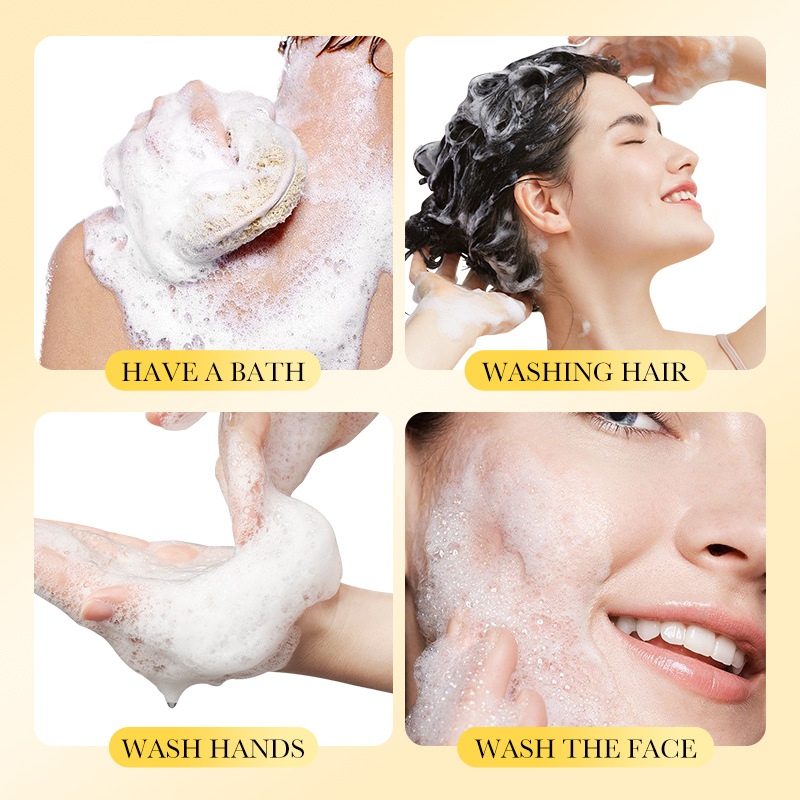 SADOER sulfur handmade soap for cleansing the body, universal handmade soap, cross-border export wholesale Item Picture