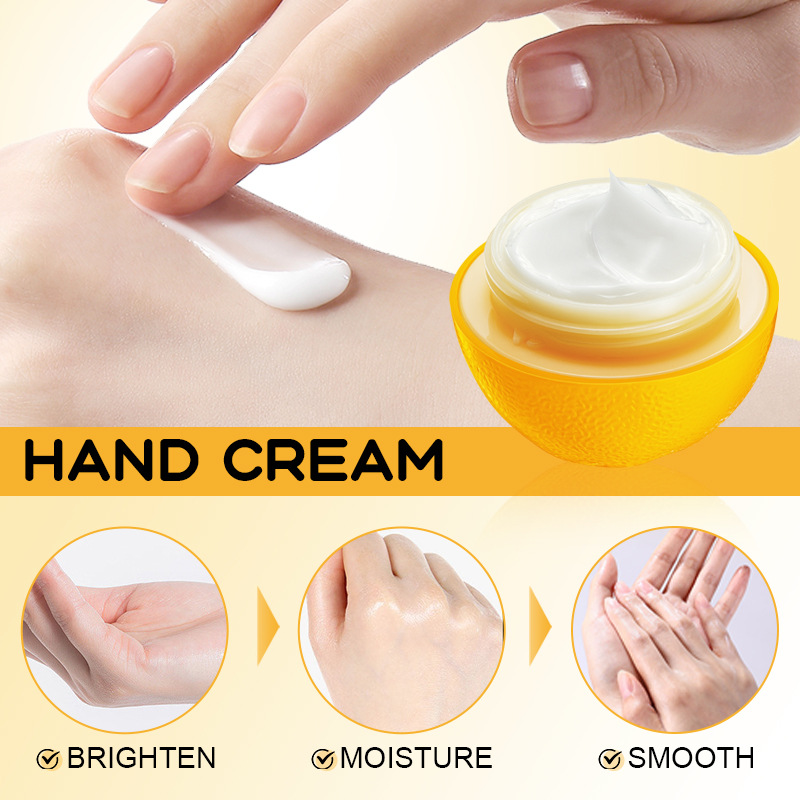 SADOER Lemon Vitamin e Hydrating and Nourishing Hand Cream for skin rejuvenation in autumn and winter cross-border wholesale Item Picture