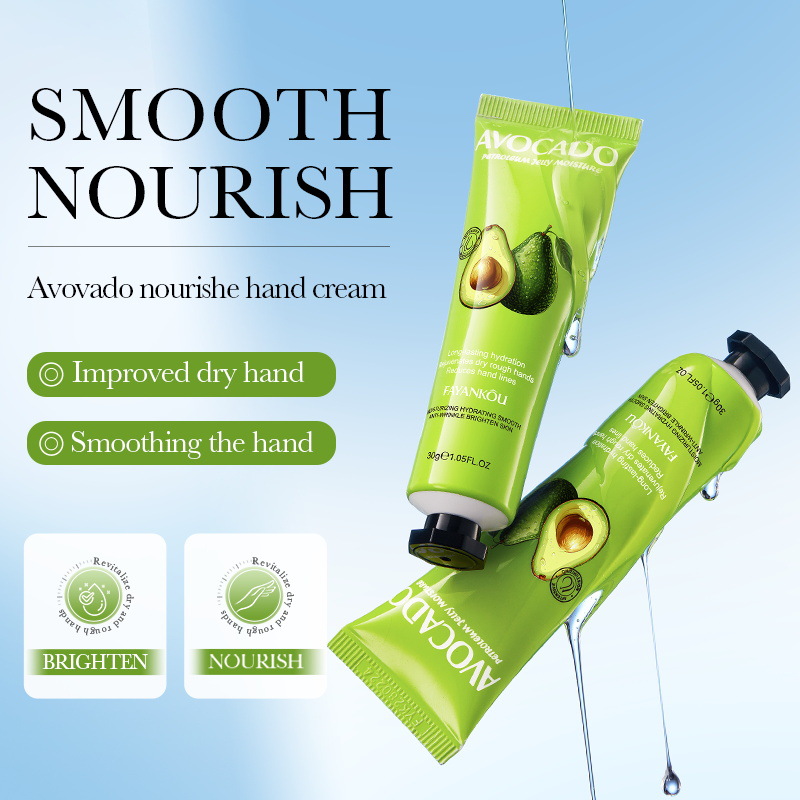 FAYANKOU Avocado Vaseline Moisturizing and Tender Hand Cream Cross-border export wholesale details Picture