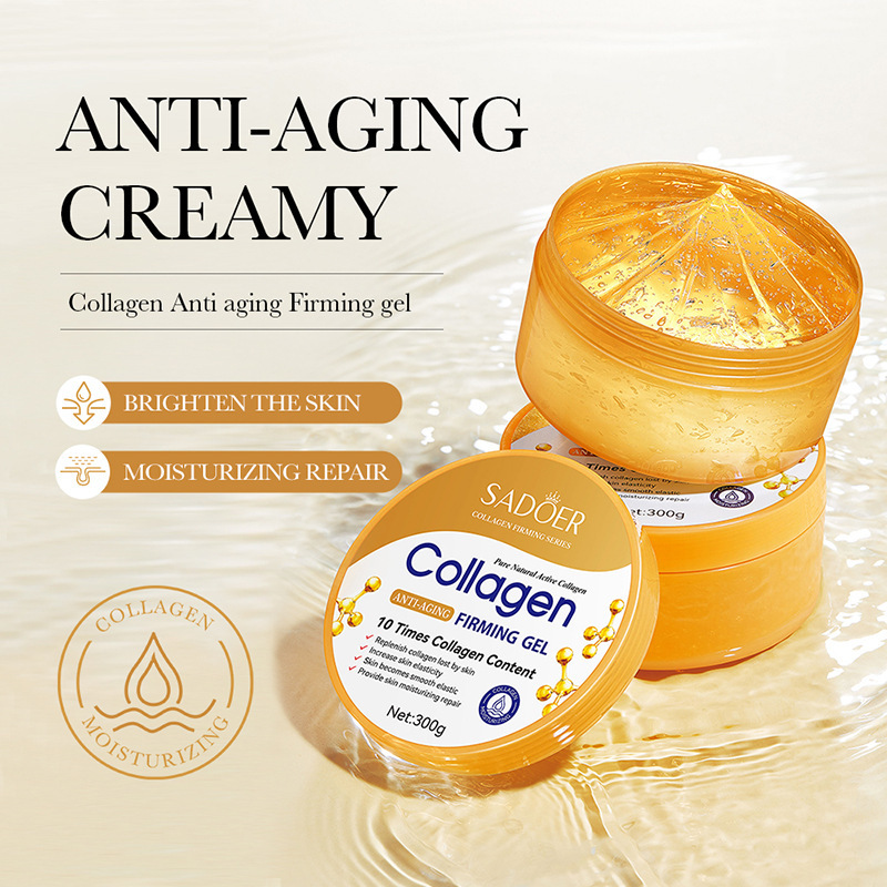 All-english SADOER Bone Collagen Anti-wrinkle Firming Gel Hydrating Moisturizing Gel Cross-border export wholesale details Picture