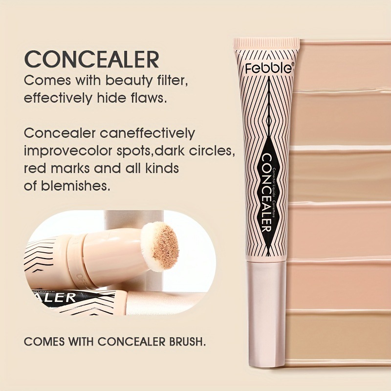USHAS cross-border in-stock hot seller Concealer and Foundation FS373B: Long-lasting, non-caking, nourishing and brightening details Picture