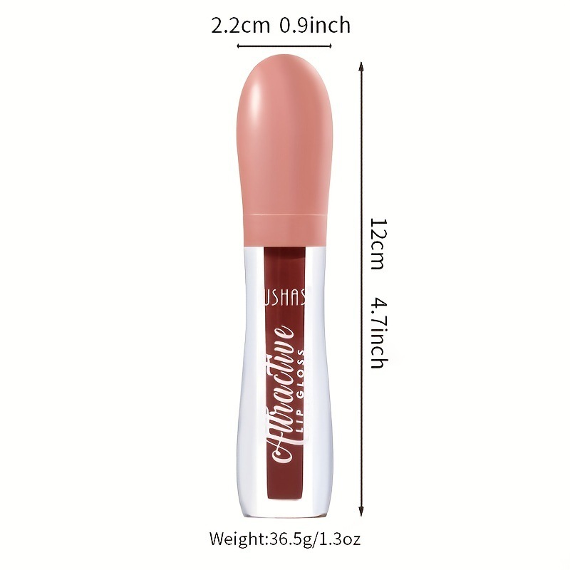 USHAS Amazon's best-selling cross-border 6-color matte liquid lipstick is a long-lasting, non-stick, non-fading, and waterproof lip gloss Item Picture
