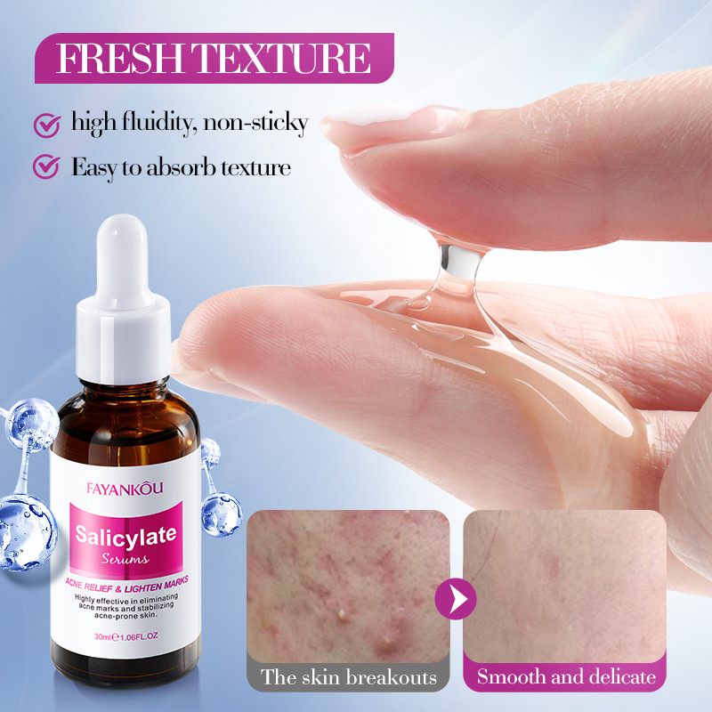 FAYANKOU Salicylic acid Acne Serum and Hydrating Skin Serum Cross-border export wholesale details Picture