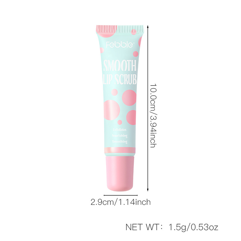 (Display Box) Febble Cross-border Lip Polka Dot Scrub Moisturizing and Hydrating Wholesale FBC067 Item Picture