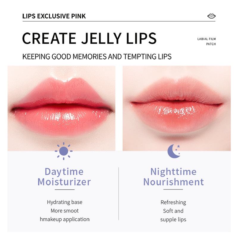 SADOER blueberry Hydrating Lip Mask for moisturizing and hydrating the lip area cross-border export wholesale Specification drawing