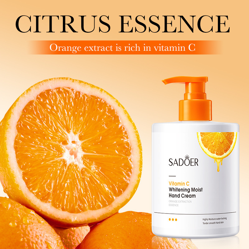 SADOER Vitamin C Whitening Hand Cream for autumn and winter Moisturizing Hand Cream cross-border export wholesale Application Scenario