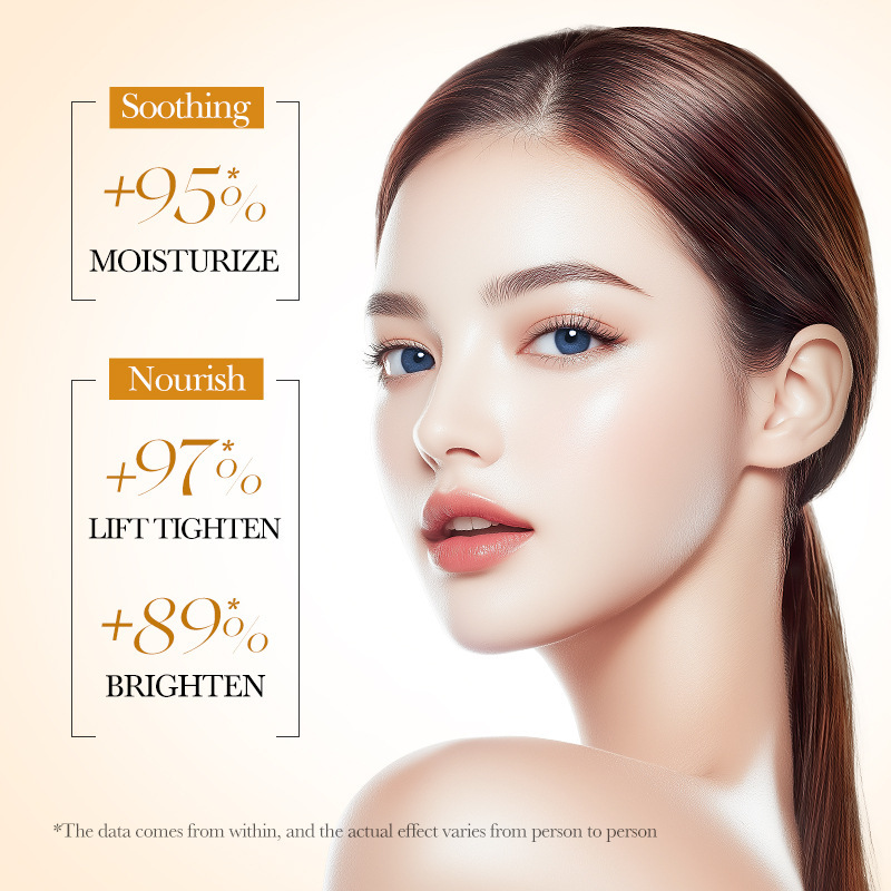 All-english BIOAOUA Rice Purees Whitening Travel Five-piece Facial Cleansing and Moisturizing Set Cross-border export wholesale Specification drawing