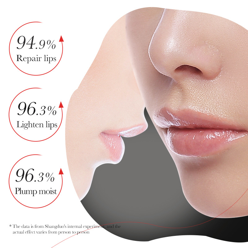 Full English SADOER Cherry Nourishing Lip Mask: Moisturizing and hydrating lips, lip care, cross-border wholesale Specification drawing