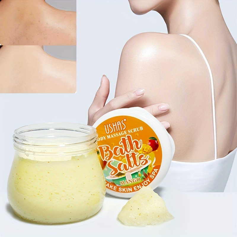 USHAS cross-border hot-selling Scrub softens the skin's old keratin, cleanses pores, and makes the skin bright and soft HA161 details Picture