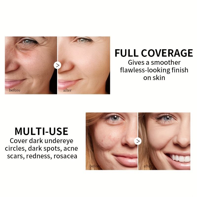 USHAS Cross-border Makeup Exclusive Six-color Contour, Shadow, Highlight, Concealer, Matte, Brightening, Eyeshadow, Concealer Specification drawing