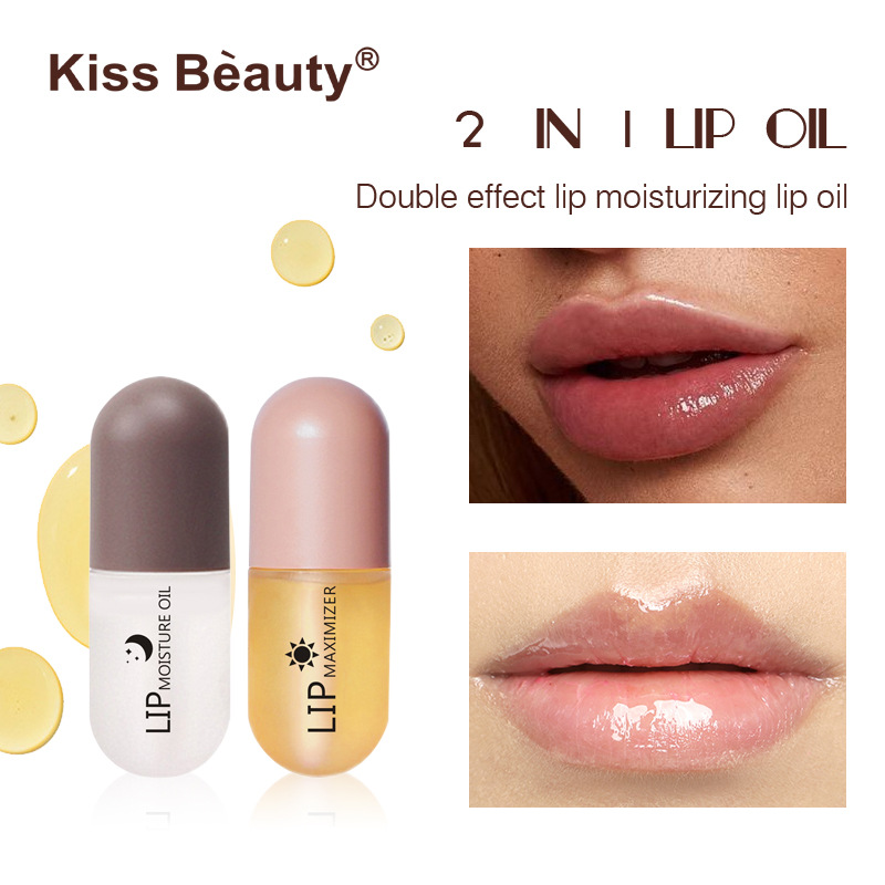 kiss beauty Cross-border Supply Capsules Lip Augmentation Big Mouth Lip Gloss Lip Cream Moisturizing and Enlarging Lip Lotion Application Scenario
