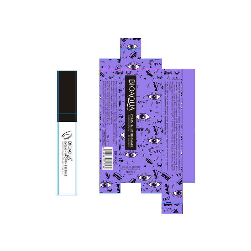All-english BIOAOUA Eyelash Moisturizing Liquid for curling and lengthening eyelashes, cross-border export wholesale cosmetics Item Picture
