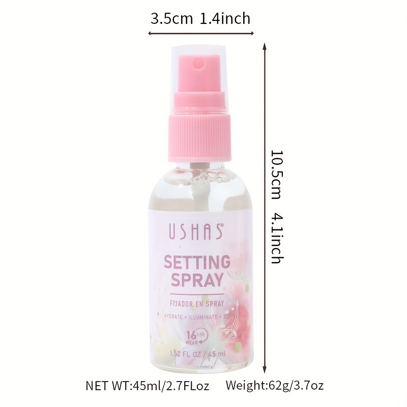 USHAS cross-border in-stock eyelash setting spray Dry Moisturizing, oil control, makeup removal long-lasting, waterproof, sweat-proof and not easy to cause oily skin Item Picture