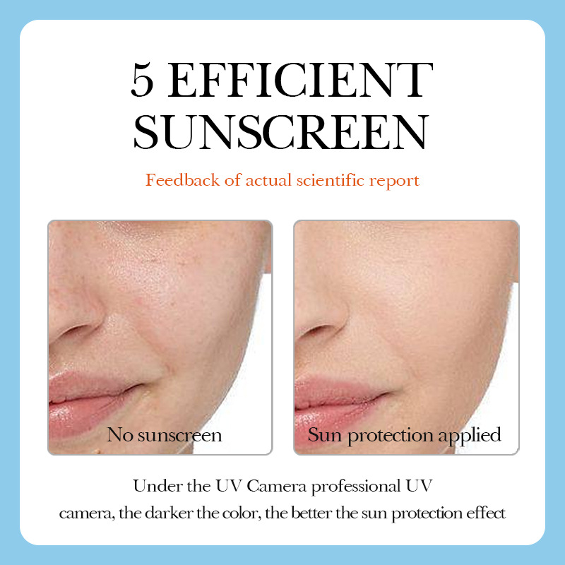 All-english SADOER hyaluronic acid sunscreen Lotion, refreshing outdoor sunscreen, cross-border export wholesale Item Picture