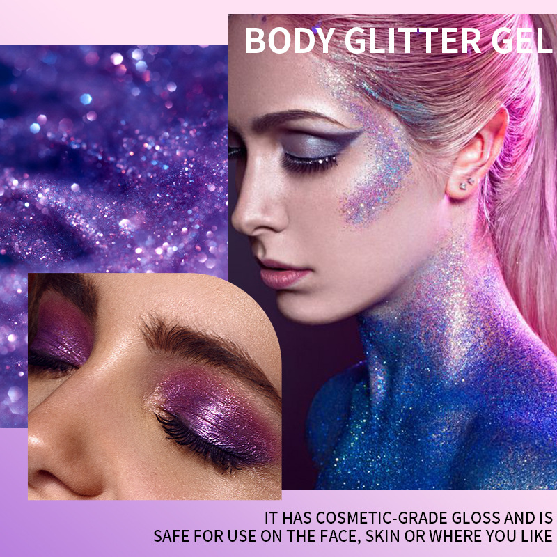 USHAS cross-border in-stock best-selling pearlescent eyeshadow 6-color pearlescent liquid eyeshadow, dazzling and colorful eyeshadow liquid eyeshadow cream details Picture