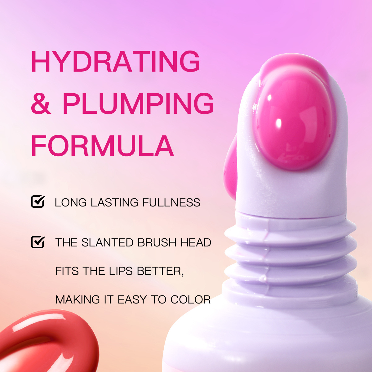 Febble cross-border stock lip gloss, hydrating, moisturizing, hydrating, reducing lip lines, lip gloss and lip gloss wholesale details Picture
