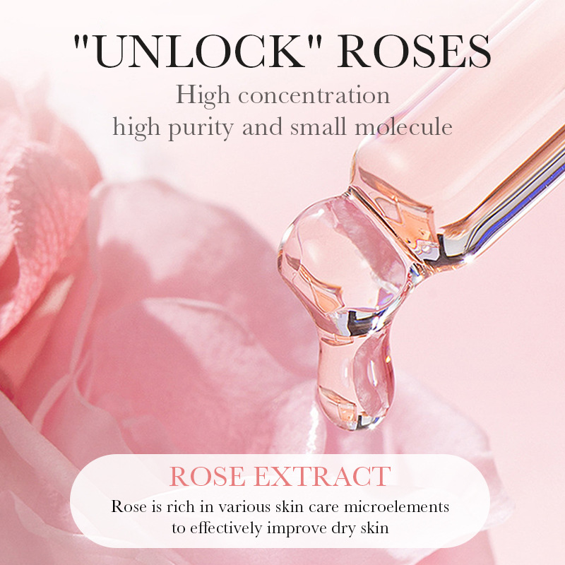 All-english BIOAOUA Rose Hyaluronic Acid Moisturizing Facial cleanser Cross-border export wholesale Item Picture