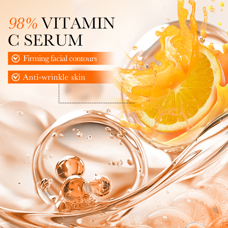 Cross-border wholesale of SADOER Multi-peptide VC freeze-dried Cheek and Forehead Filling Essence Set in full English Specification drawing