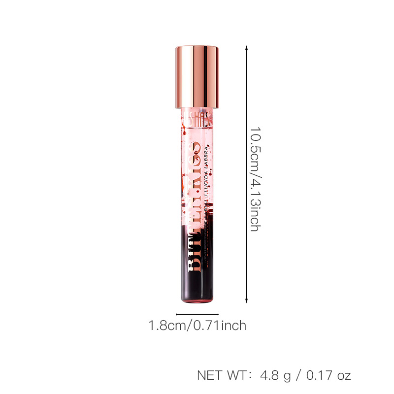 USHAS Cross-border Bestseller Export Brightening and Moisturizing Double-Layer Lip Oil ULG005 Item Picture