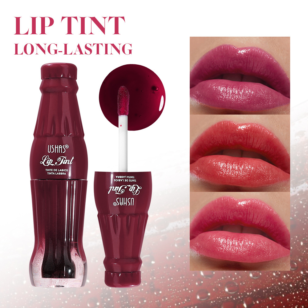 USHAS Cross-border lipstick water Non-stick cup Lip Gloss Waterproof non-fading Lip Gloss Lip Gloss UC139 details Picture