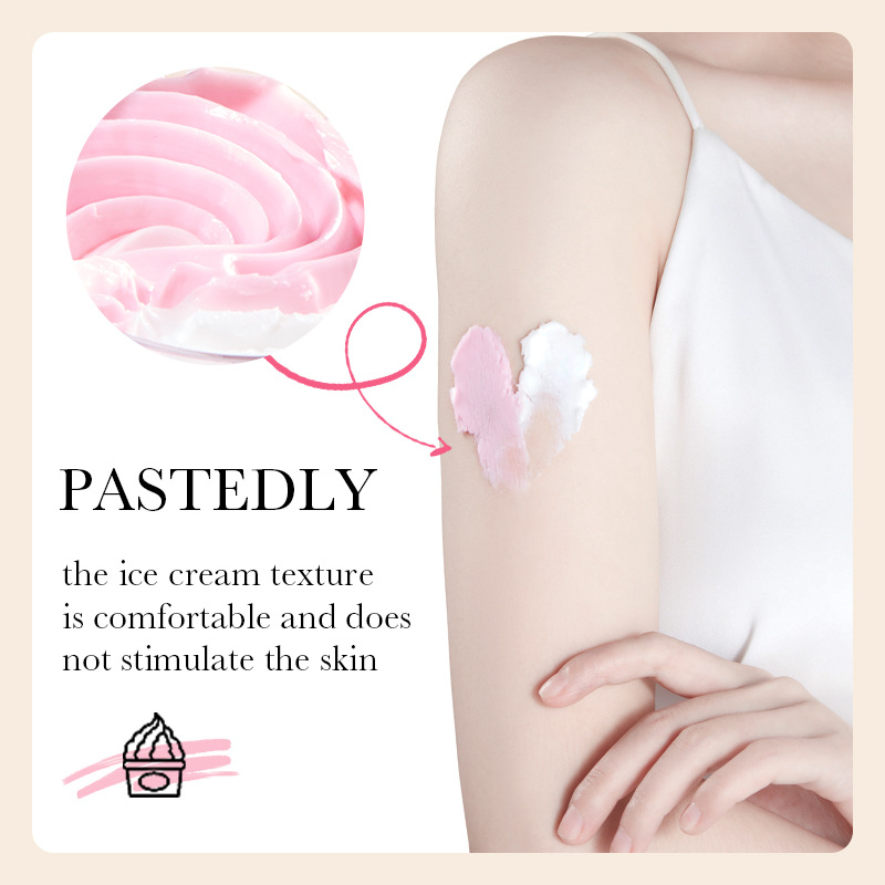 Full English SADOER peach ice Cream Body Lotion Moisturizing and Nourishing Body Cream cross-border export wholesale Application Scenario