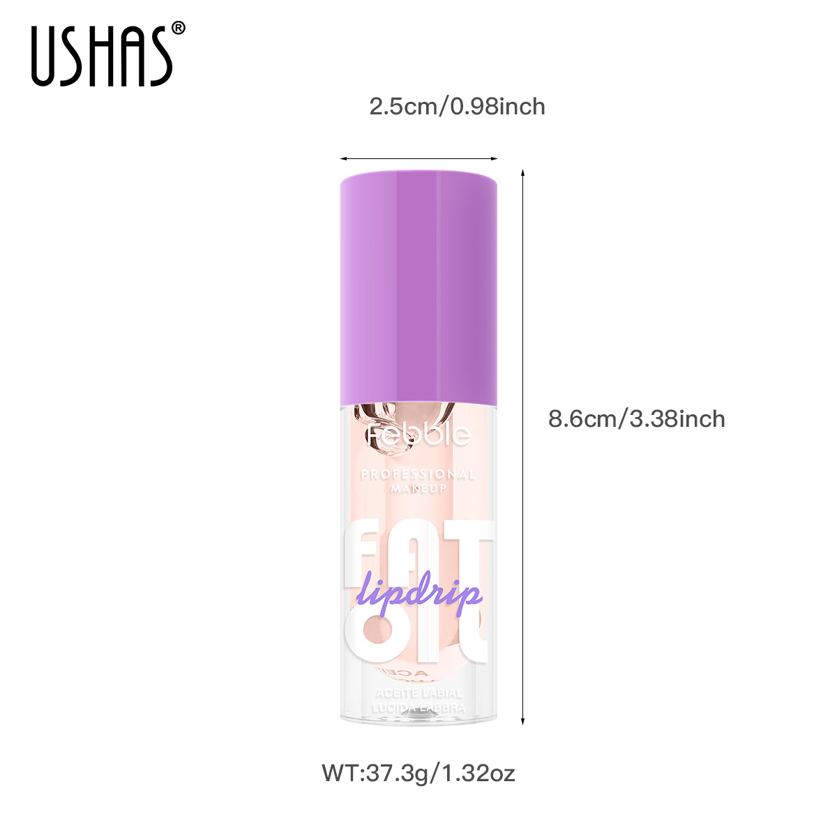 USHAS European and American Cross-border Lip Oil LG2586 Item Picture