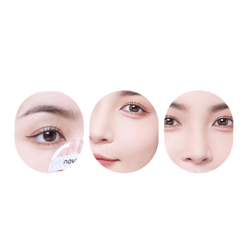 NOVO's clear and penetrating powder compact sets the makeup, controls oil, provides long-lasting coverage without sticking, and is suitable for both dry and wet oily skin. It is waterproof, sweat-proof, and disperses Item Picture