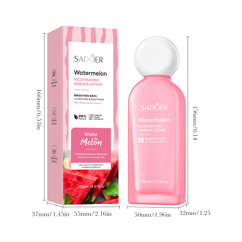 SADOER Watermelon Nicotinamide Essence Lotion Moisturizing and Hydrating Lotion Cross-border export wholesale Item Picture