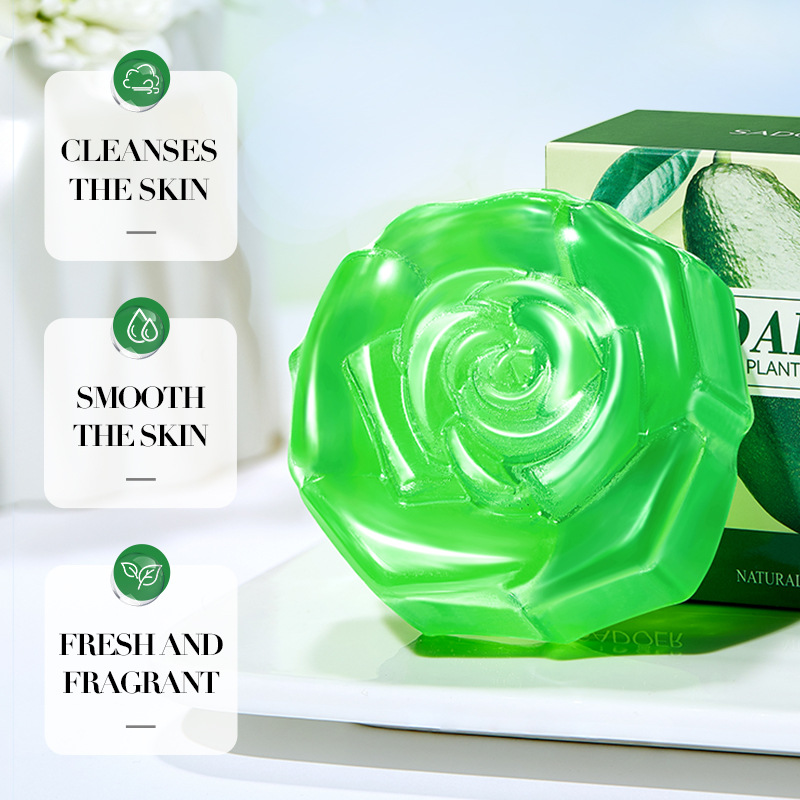 SADOER natural avocado essential oil Soap, handmade soap, body universal soap, cross-border export wholesale details Picture