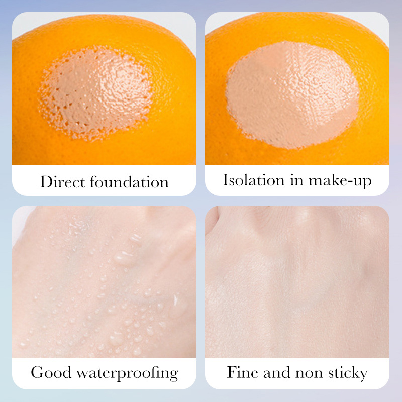 Cross-border wholesale of all-English SADOER Nicotinamide Moisturizing Two-tone Primer and Concealer that won't Smudge easily Specification drawing