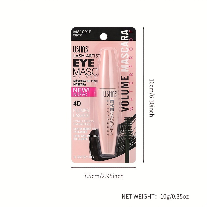 USHAS Cross-border Bestseller in Stock mascara MA1091F with extended waterproof and quick-drying properties Item Picture