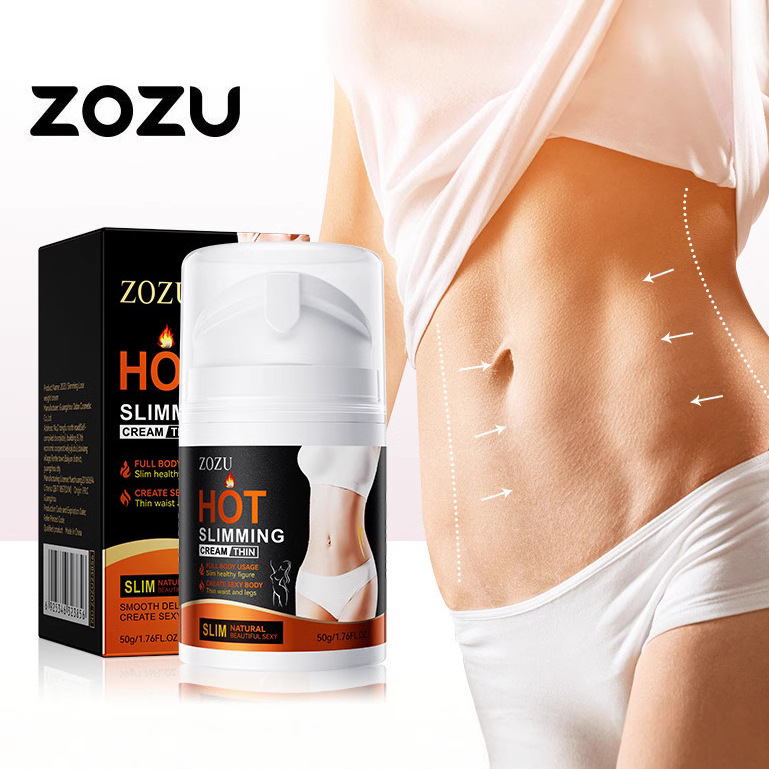All-english ZOZU Slimming Cream, Body Massage Cream, Shaping, fat-burning, firming and Light Massage Cream Cross-border wholesale full figure