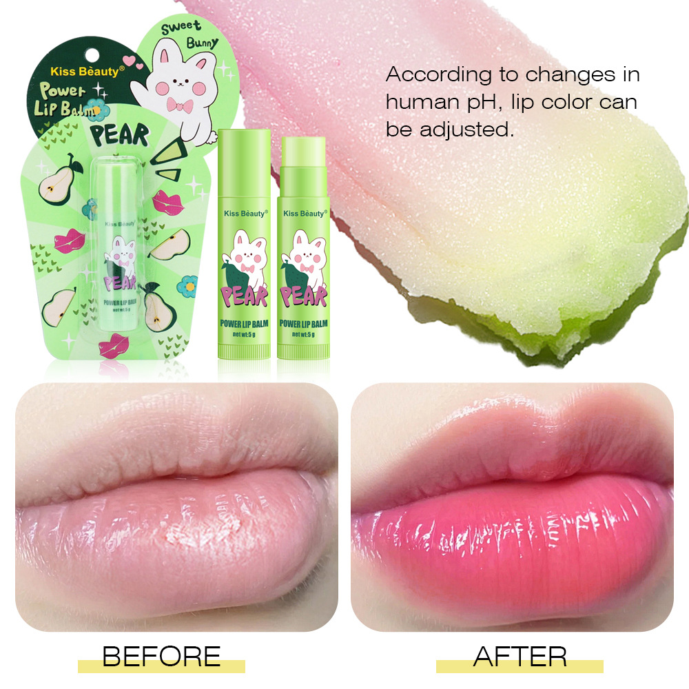 kissbeauty Cross-border Wholesale Thermochromic Lipstick Cartoon color-changing Lipstick Moisturizing, hydrating and Anti-thermochromic lipstick details Picture
