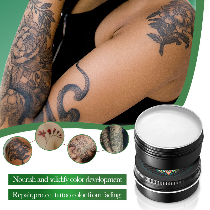 Full English SADOER Tattoo Color Care Cream Moisturizing and Fixing Tattoo Body Lotion Cross-border export wholesale Application Scenario