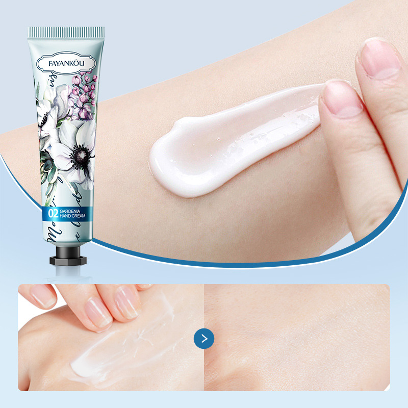 FAYANKOU Gardenia Hand Cream Moisturizing Autumn and Winter Anti-cracking Hand Cream Cross-border export wholesale Specification drawing