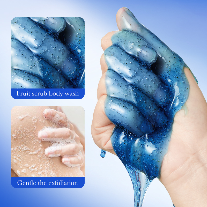SADOER blueberry Body Scrub, a cross-border wholesale body wash for cleansing Application Scenario