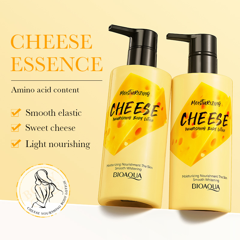 All-english BIOAOUA Cheese Hydrating Nourishing Body Lotion Moisturizing and Fragrant Body Lotion Cross-border export wholesale details Picture