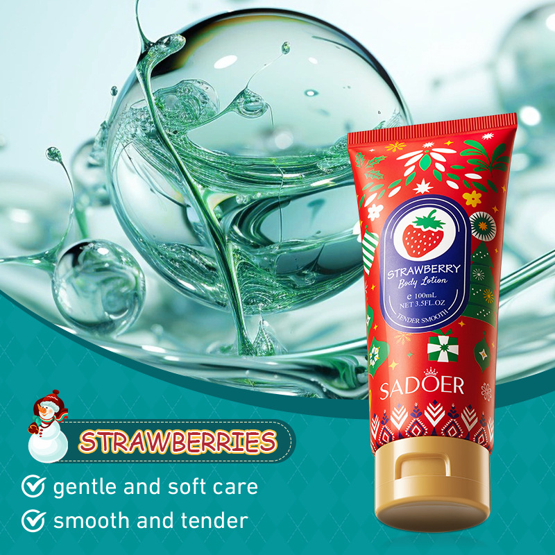 SADOER Avocado Moisturizing Body Lotion for Autumn and Winter cross-border export wholesale Specification drawing