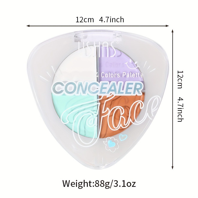 USHAS Cross-border Makeup Exclusive Six-color Contour, Shadow, Highlight, Concealer, Matte, Brightening, Eyeshadow, Concealer Item Picture