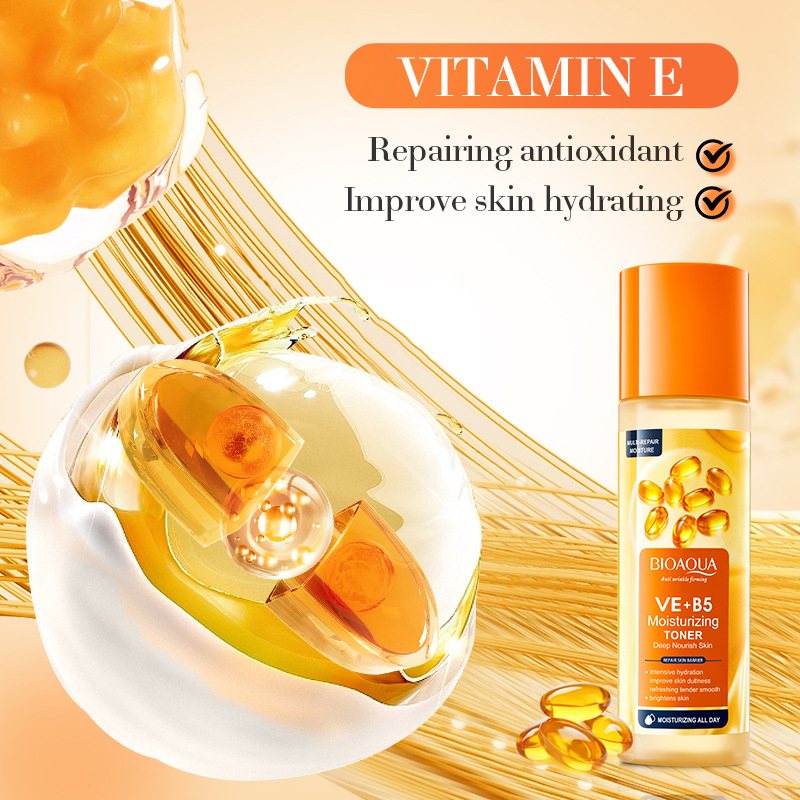 All-english BIOAOUA Vitamin EB5 Moisturizing Multi-Dimensional Repair Toner and Moisturizing Water cross-border export wholesale Specification drawing