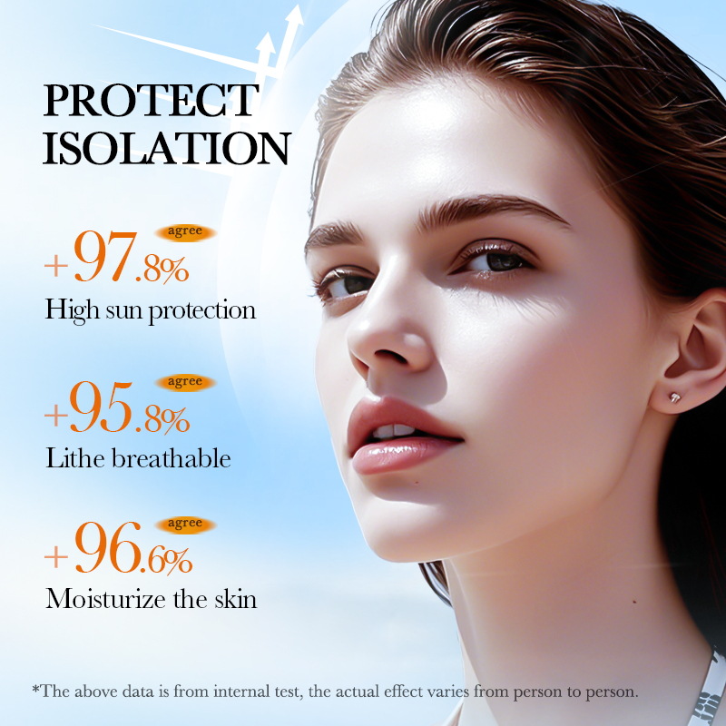 SADOER beef fat sunscreen, summer isolation and UV protection sunscreen, cross-border export wholesale Specification drawing