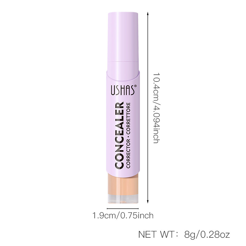 USHAS Cross-border Amazon 3D Highlighter Contouring Stick Concealer Stick Natural Light Glow Natural Waterproof UC073B Item Picture